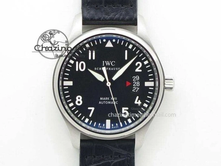 MIROTIME 0226 Big Pilot Real PR 2016 IW500917 RG ZF Best Edition Gray Dial On Brown Leather Strap A Modern 7290